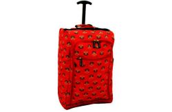 Paul Frank Julius Monkey Medium 2 Wheel Suitcase - Red